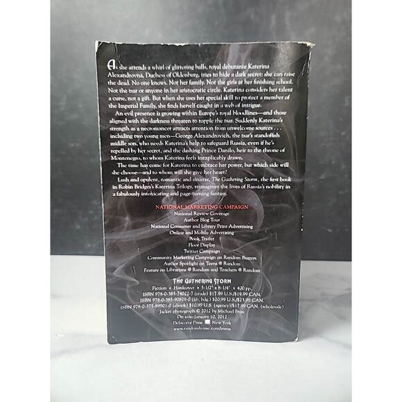 The Gathering Storm By Robin Bridges Advance Reader's Copy - Picture 8 of 10